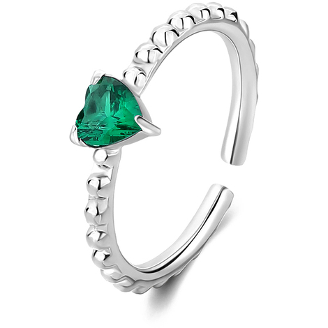 Anello donna con cuore S'Agap Dazzly