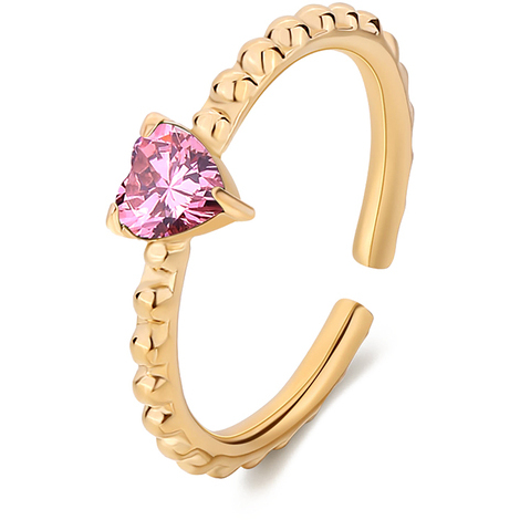 Anello donna con cuore S'Agap Dazzly