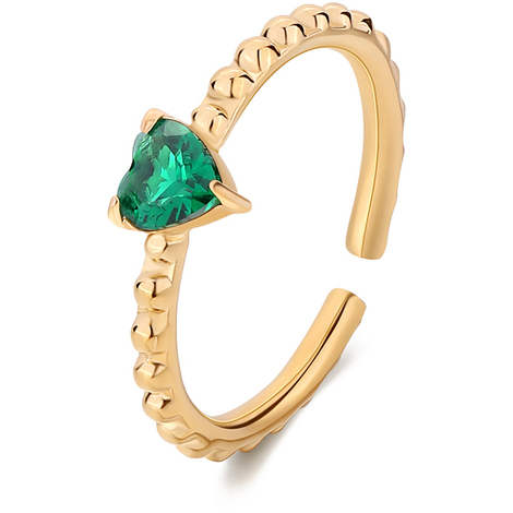 Anello donna con cuore S'Agap Dazzly