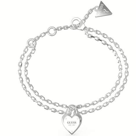 Bracciale donna Guess All You Need Is Love silver