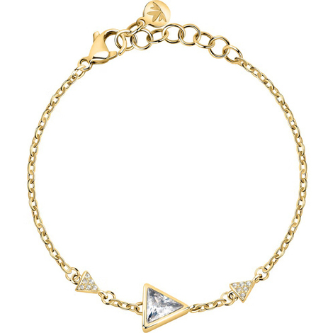 Bracciale donna in acciaio con triangolo Morellato