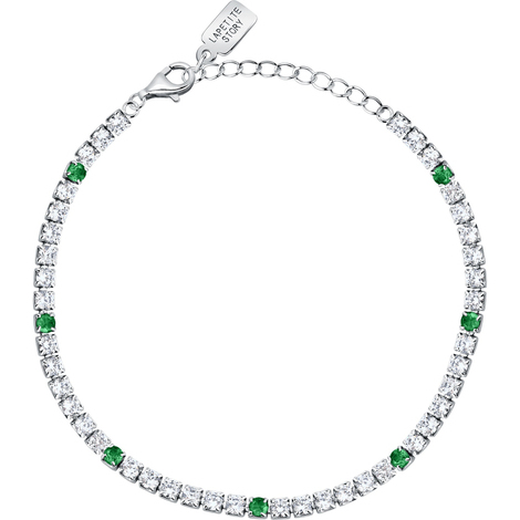 Bracciale tennis donna La Petite Story Silver