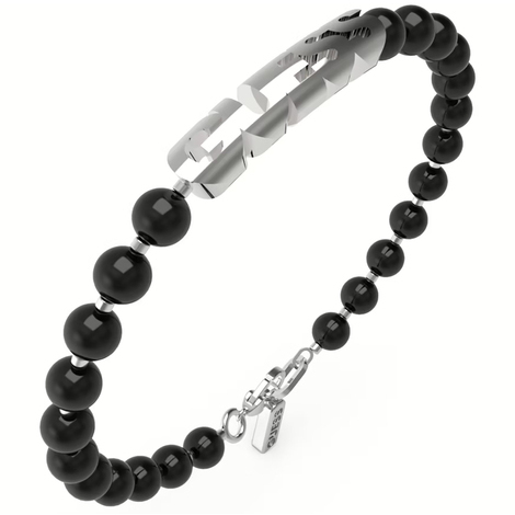 Bracciale uomo Guess Edgy Style black