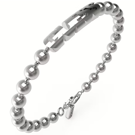 Bracciale uomo Guess Edgy Style silver