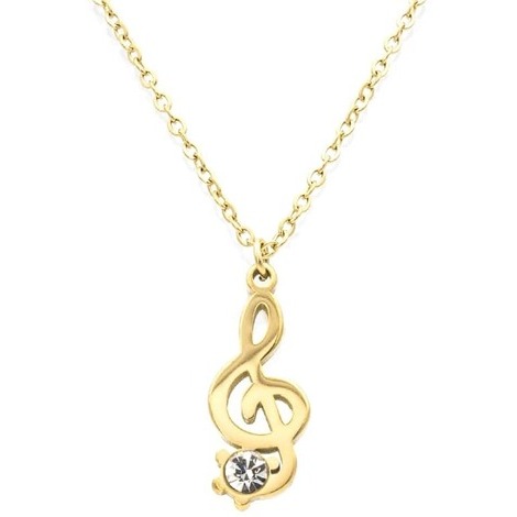 Collana da donna con chiave di violino Freddy 