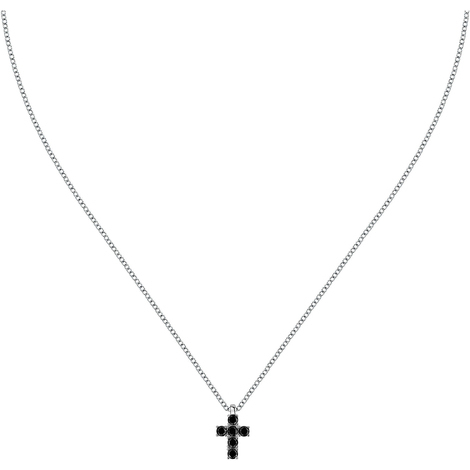 Collana in argento con croce e zirconi Morellato 