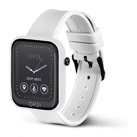 Orologio smartwatch OPS Objects Active bianco