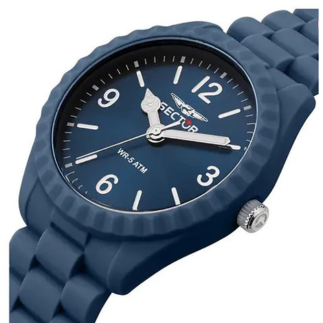 Orologio solo tempo uomo Sector Diver blu