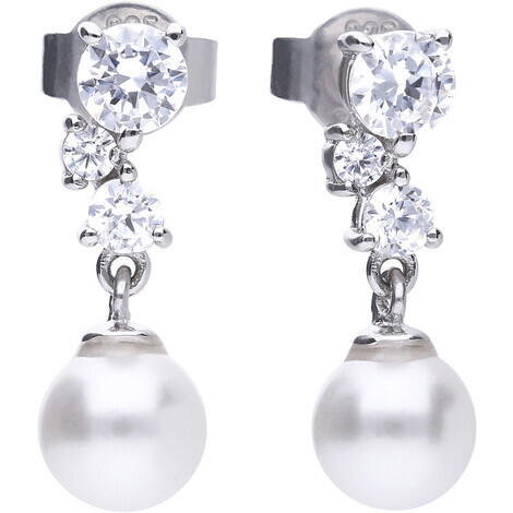 Orecchini donna gioielli Diamonfire Pearls 62/1817/1/082