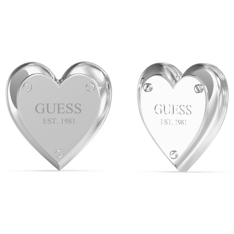 Orecchini donna Guess All You Need Is Love silver