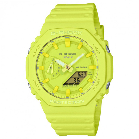 Orologio casio g-shock resina carbonio giallo