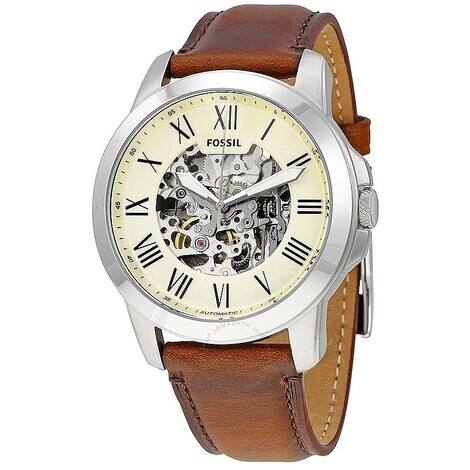 orologio meccanico uomo fossil grant me3099