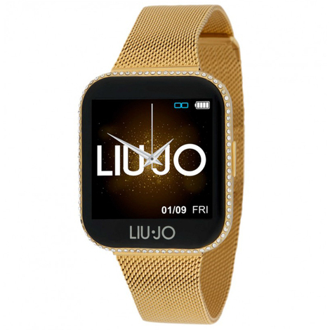 Orologio smartwatch in acciaio LJ  