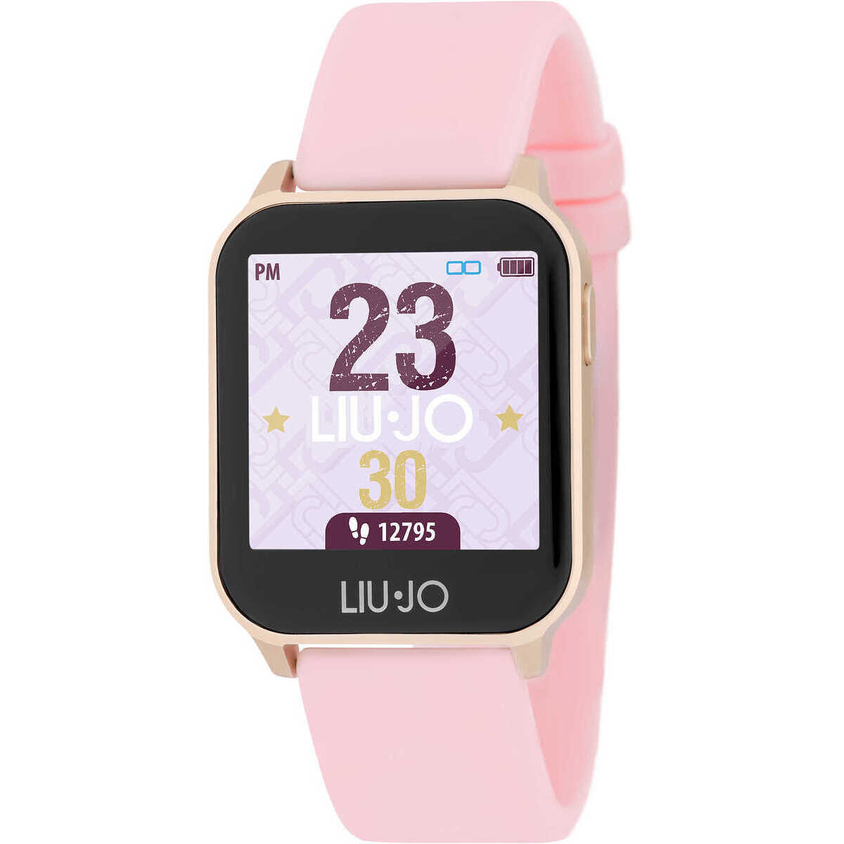 Smartwatch Liu Jo Energy acciaio ros� e silicone SWLJ021