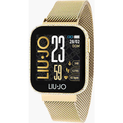 Smartwatch Liu Jo Luxury in acciaio gold